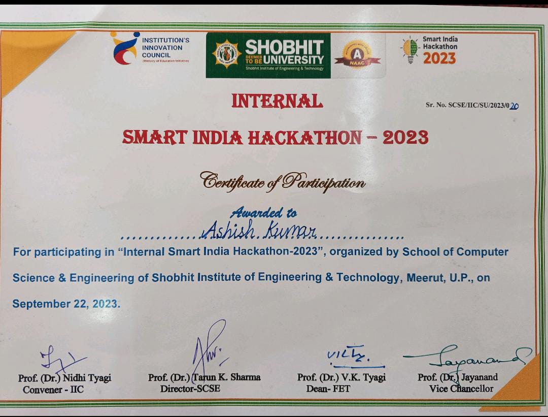 Internal SIH 2023